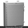 N4X Wallmount Encl w/panel - 30 x 24 x 12 - 304 SS