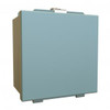 N12 J Box, Lift Off Cover w/panel - 6 x 6 x 4 - Steel/Gray