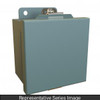 N4 J Box, Hinge Cover - 14 x 12 x 8 - Steel/Gray