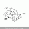 N12 Wireway, Angle Sealing Plate - Fits 12 x 6 - Steel/Gray