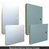Solid Door Kit, Deep Hinged - 18.2 X 20.2 - Steel/Gray