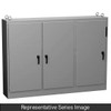 N12 H.D. Disconnect Enclosure w/ panel - 72.13 x 79 x 18.13 - Steel/Gray