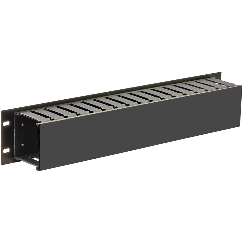 2u Single Rackmount Cable Organizer Panel Order IT Online at