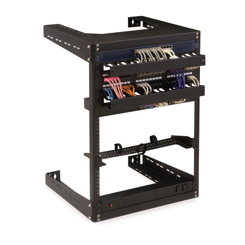 WRM-ULTS rack 19 pulgadas de 8U más rack horizontal y stand