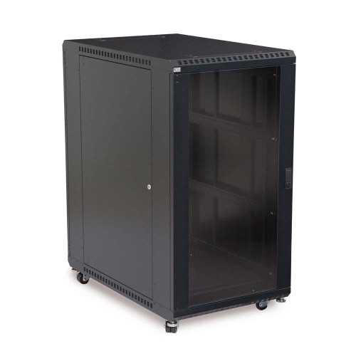 22U Open Frame Server Rack - No Doors - 24 Depth