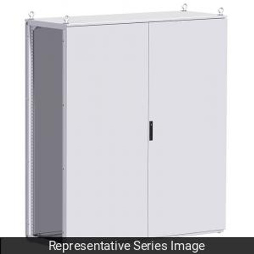 Modular Dbl Door Encl - 1400 x 1200 x 600 - Steel/Lt Gray