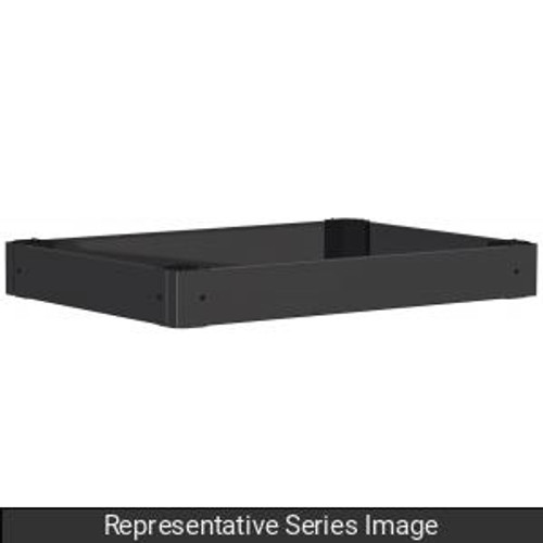 Plinth Front/Back 200mm - Fits 1200W - Steel/Black