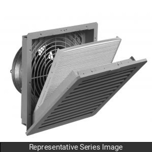 94 CFM Filter Fan, 24VDC N12 - Black 94 CFM Filter Fan, 24VDC N12 - Black