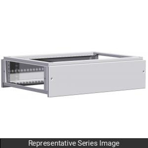 Top Cabling Module 200mm - Fits - 600W x 600D - Steel/Lt Gray