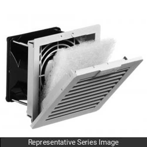 16 CFM Filter Fan, 230V N12 - Lt. Gray 16 CFM Filter Fan, 230V N12 - Lt. Gray