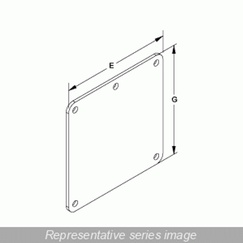 N12 Wireway, Cover Plate - Fits 2.5 x 2.5 - Steel/Gray