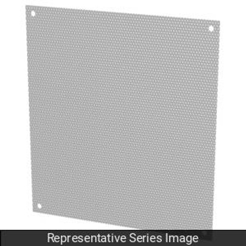 Perf Panel 33 x 27 - Fits Encl. 36 x 30 - Steel/Gray