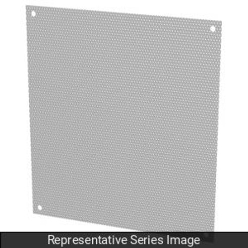 Perf Panel 32 x 22.5 - Fits Encl. 36 x 24 - Steel/Gray