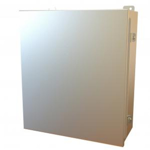 N4X J Box, Hinge Cover w/panel - 16 x 14 x 6 - 304 SS