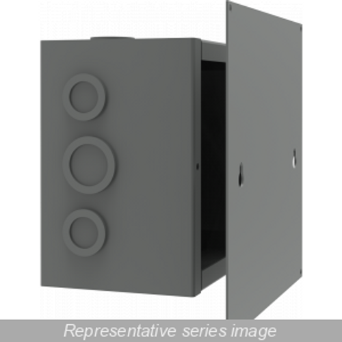 CS/CSKO Flush Cover Panel - Fits 6 x 6 - Steel/Gray