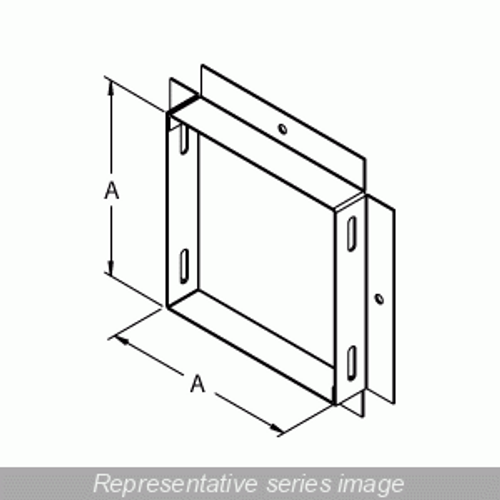 Panel Adapter - 10 x 10 - Steel/Gray