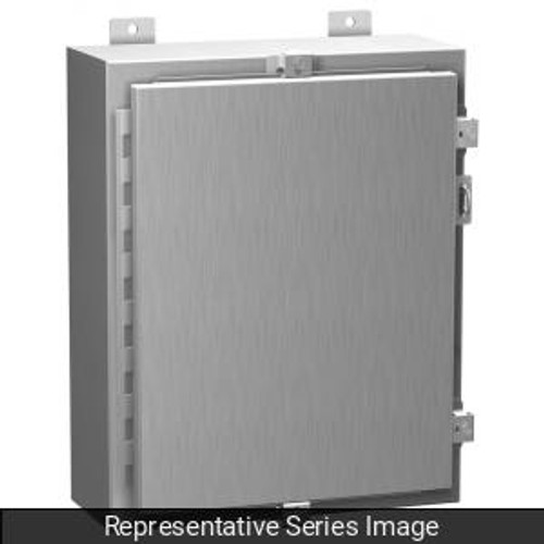 N4X Wallmount Encl w/panel - 20 x 24 x 8 - 316 SS