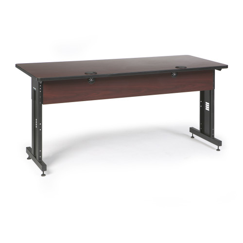 72W x 30D Training Table - Mahogany