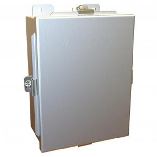 N4X J Box, Lift Off Cover w/panel - 8 x 6 x 3.5 - Alum