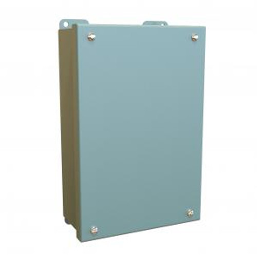 N12 Lift Off, Screw Cover Encl - 9.5 x 6.2 x 3.00 - Steel/Gray N12 Lift Off, Screw Cover Encl - 9.5 x 6.2 x 3.00 - Steel/Gray