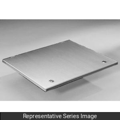 36" Standard Desk Cover - 36 x 16.375 - Steel/Lt Gray