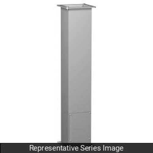Pedestal - 6" x 6" x 35" - Steel/Gray