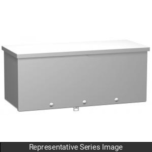 Type 3R Wiring Trough - 12x12x116 - Steel/Gray