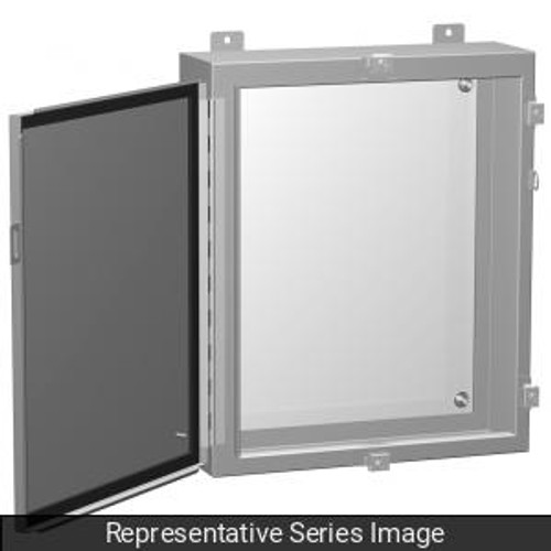 N4 Wallmount Encl w/panel - 24 x 30 x 8 - Steel/Gray