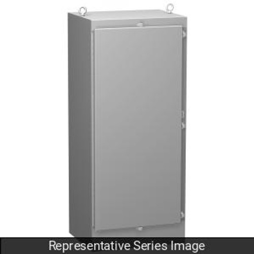 N4 Freestanding Encl - 72 x 31 x 24 - Steel/Gray