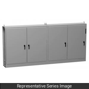 Flat Barrier Plate - 72 x 18 - Steel/Gray