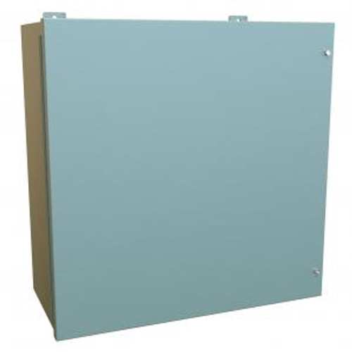 N12 Lg JIC Encl w/panel - 24 x 24 x 11 - Steel/Gray