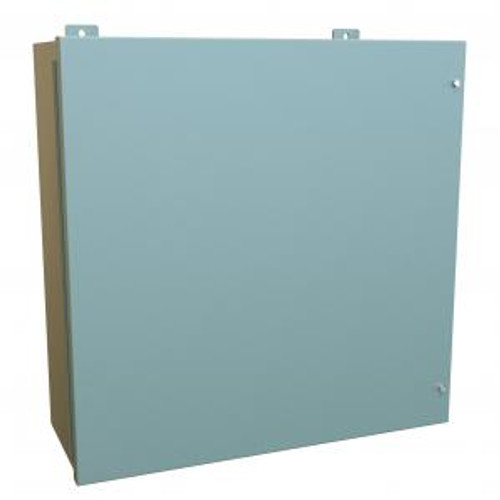 N12 Lg JIC Encl w/panel - 24 x 24 x 9 - Steel/Gray