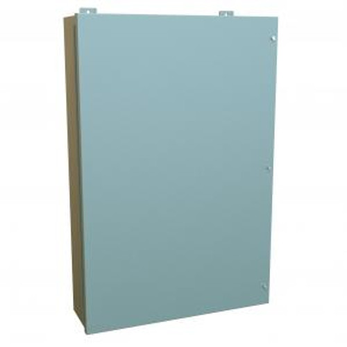 N12 Lg JIC Encl w/panel - 36 x 24 x 7 - Steel/Gray