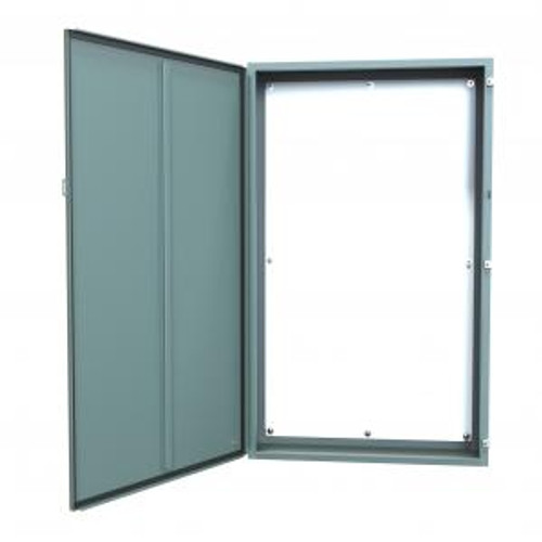 N12 Wallmount Encl w/panel - 60 x 36 x 10 - Steel/Gray