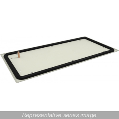 Gland plate 22x7 - Steel/Lt Gray