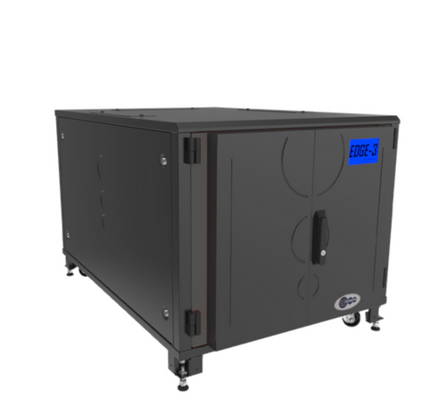 12u Edge 3 Soundproof Server Rack Cabinet