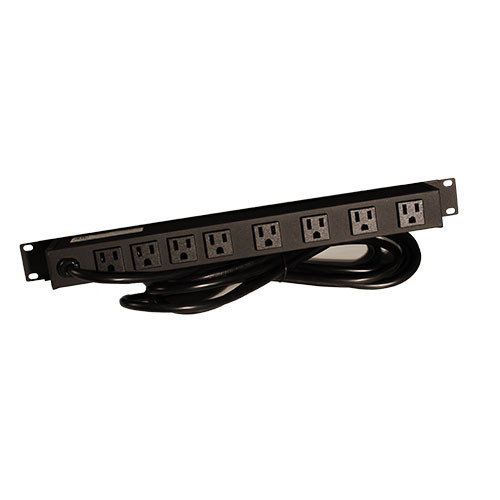 RMS815a-15 - 8 rear outlets with 90 degree turn, surge, noise and thermal protection, 15' cord