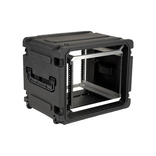 8U 20"D Roto Shockmount Rolling Rack