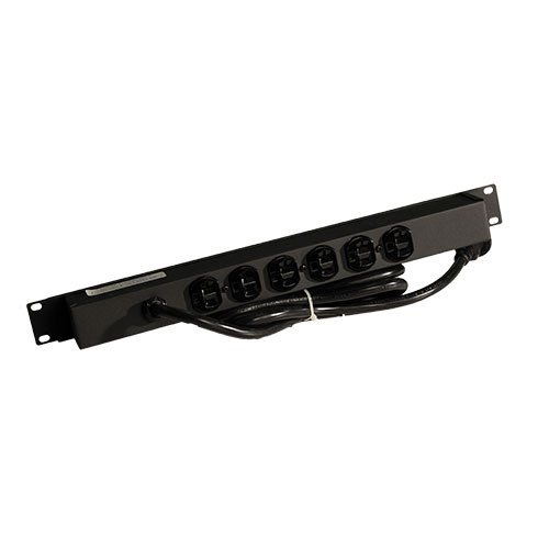 Rackmount 6 Outlet Power Strip Server Rack Power at