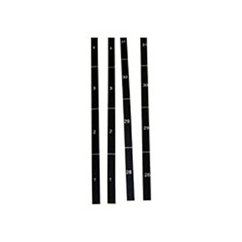 Server Rack Ruler Unit Labels