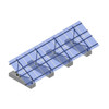 Schletter - PVMax 2Vx12-30deg-Concrete-Transparent-Panels