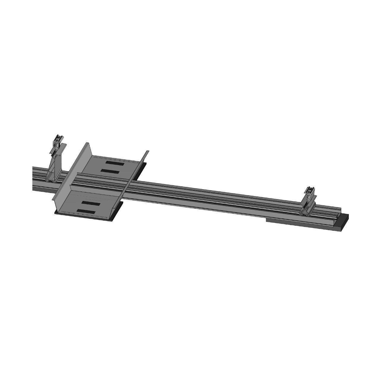 FixGrid5Plus - South - Front Rear Support Ballast