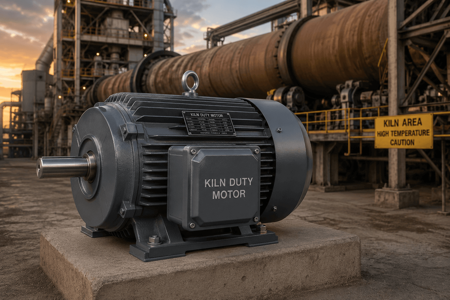 Marathon kiln duty motor
