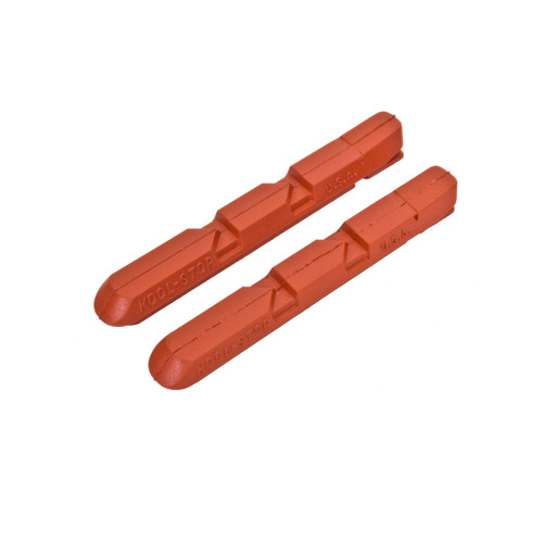 Kool-Stop V-Brake Pads and Inserts Salmon KS-LPVBSA