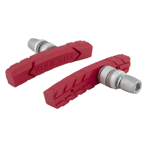 Kool Stop AT Threaded Brake Pads Standard Red KS-ATR