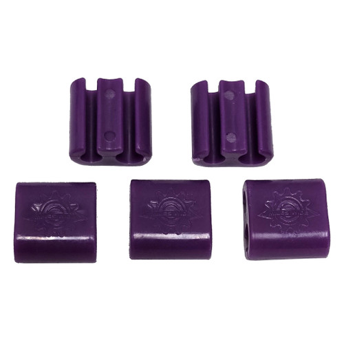 Miles Wide Bike Cable Management Clips Purple CBPLV1.0