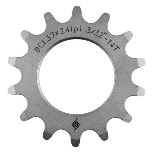 Origin8 Chromoly Track Cog 14T x 3/32" Silver 18732
