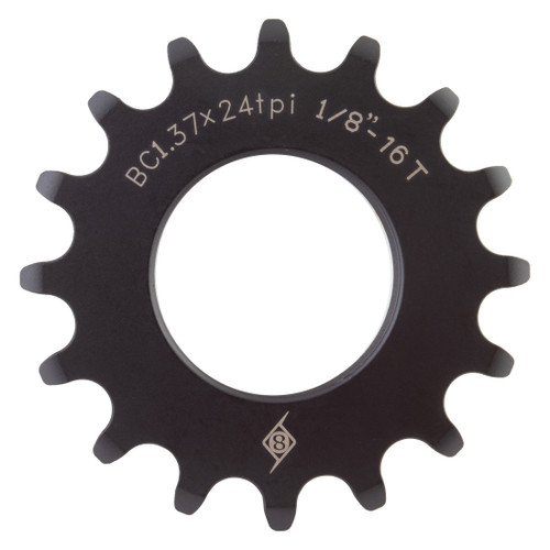 Origin8 Chromoly Track Cog 16T x 1/8" Black 180205