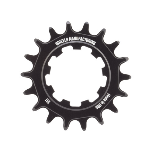 Wheels MFG High-Performance Aluminum Solo-Speed Cog 18T Black SOLO-XD-18T-1