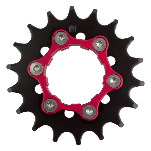 Origin8 Ultim8 Single Speed Cassette and 6-Bolt Disc Cog 18T x 3/32" 18006